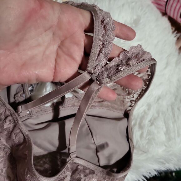 Nwot PINK Victoria's secret size large bralette, wear it 2 ways!!!, - Picture 6 of 6